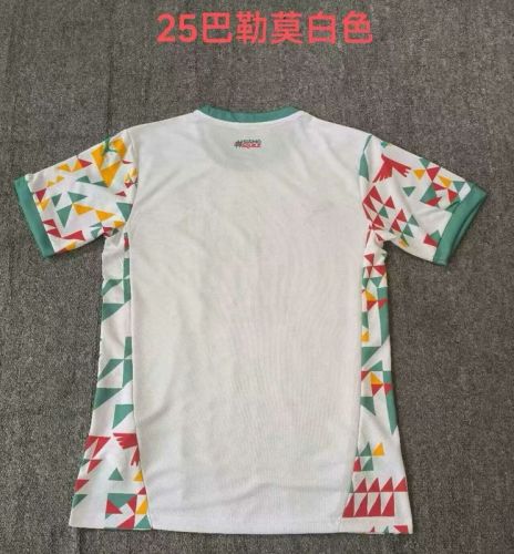 Fans Version 2024-2025 Palermo Away White Soccer Jersey Football Shirt