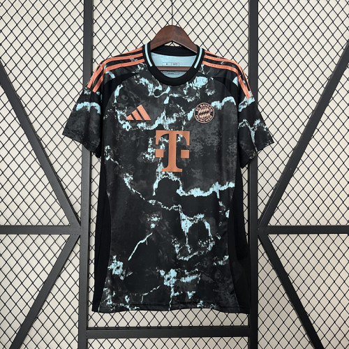 Fan Version 2024-2025 Bayern Munich Away Dark Green Soccer Jersey Bayern Munchen Football Shirt