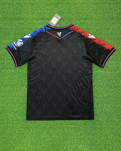 Palace Football Shirt Fan Version 2024-2025 Crystal Palace Third Away Black Soccer Jersey