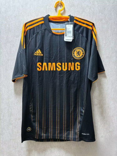 Retro Jersey Chelsea 2016-2017 Third Away Black Soccer Jersey Vintage Football Shirt