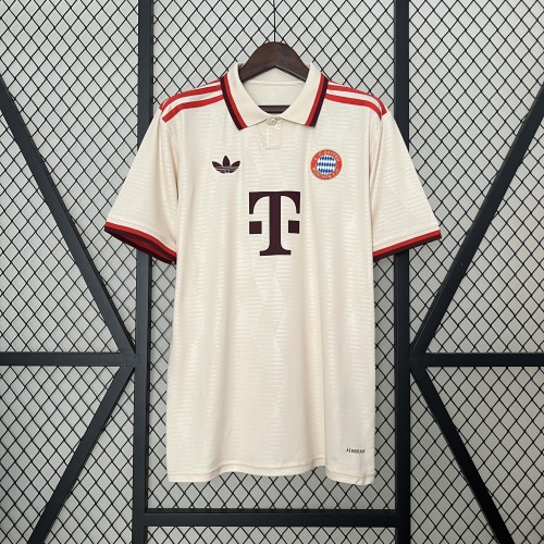Fan Version 2024-2025 Bayern Munich Third Away Soccer Jersey Bayern Munchen Football Shirt