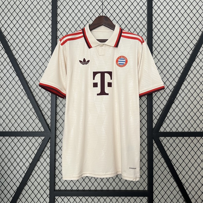 Fan Version 2024-2025 Bayern Munich Third Away Soccer Jersey Bayern Munchen Football Shirt