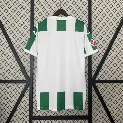 with LALIGA Patch Fan Version 2024-2025 Córdoba Home Soccer Jersey Cordoba Cordoba Football Shirt
