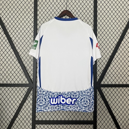 Fan Version 2024-2025 Granada Away Blue/White Soccer Jersey Football Shirt