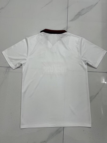 Retro Jersey 1994-1995 Aston Villa Third Away White Soccer Jersey Vintage Football Shirt