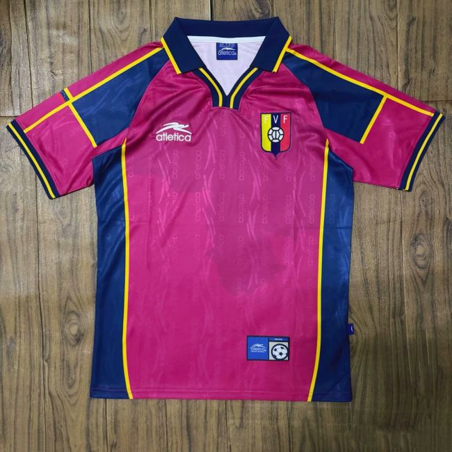 Retro Jersey 2000 Venezuela Home Soccer Jersey Vintage Football Shirt
