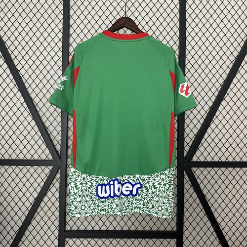 Fan Version 2024-2025 Granada Third Away Green Soccer Jersey Football Shirt