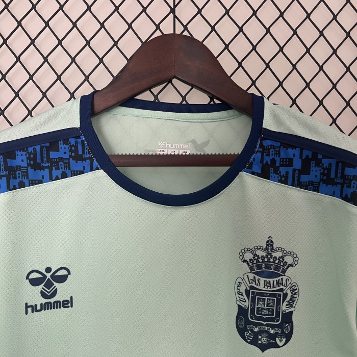 with LALIGA Patch Fan Version 2024-2025 Las Palmas Third Away Soccer Jersey