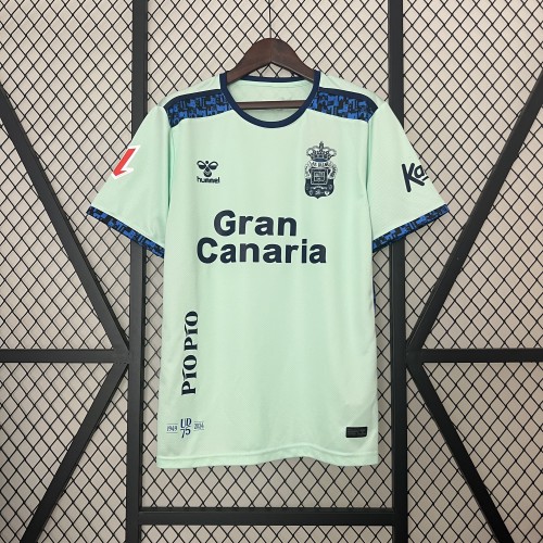 with LALIGA Patch Fan Version 2024-2025 Las Palmas Third Away Soccer Jersey