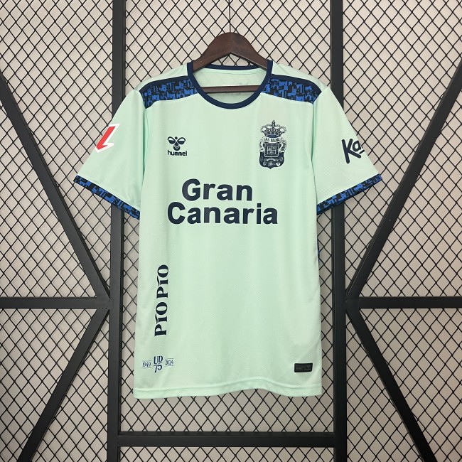 with LALIGA Patch Fan Version 2024-2025 Las Palmas Third Away Soccer Jersey