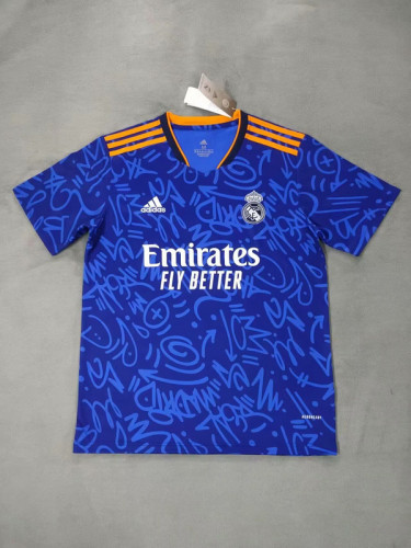 Retro Jersey 2011-2012 Real Madrid Away Blue Soccer Jersey Vintage Football Shirt