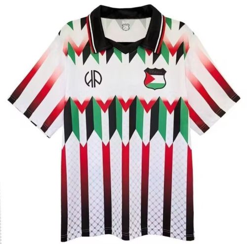 Retro Palestine White Soccer Jersey FC Palestina Football Shirt