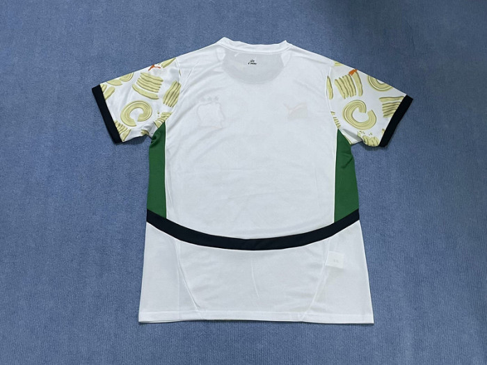 Fan Version Ivory Coast Football Shirt 2025 Côte d'Ivoire Away White Soccer Jersey