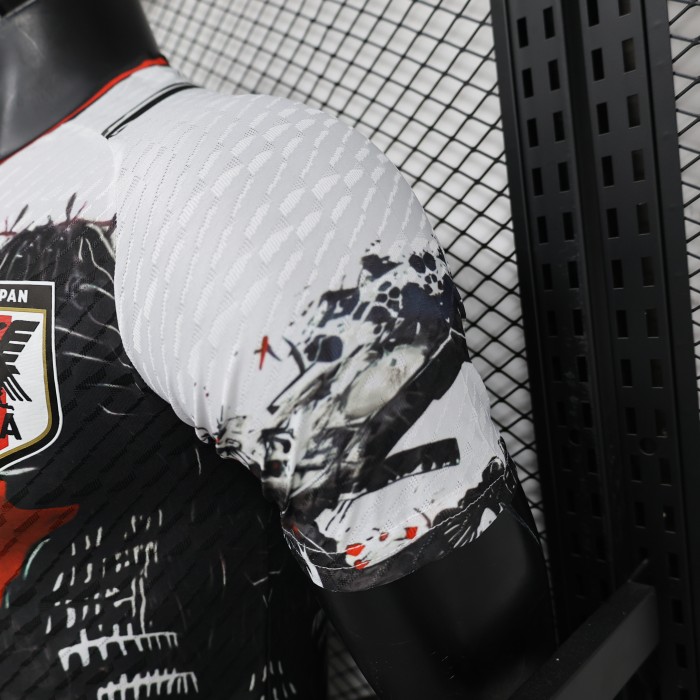 Player Version Japan 2024 White/Red/Black Special Edition Soccer Jersey Football Shirt