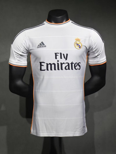 Retro Jersey Player Version 2013-2014 Real Madrid Home Soccer Jersey Vintage Real Football Shirt
