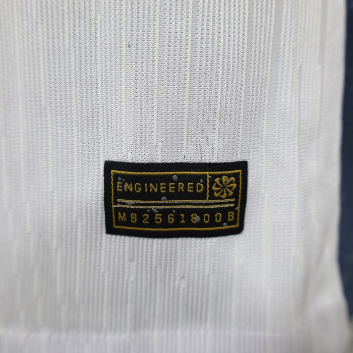 with Scudetto Patch Player Version 2024-2025 Inter Milan Away White Soccer Jersey Football Shirt