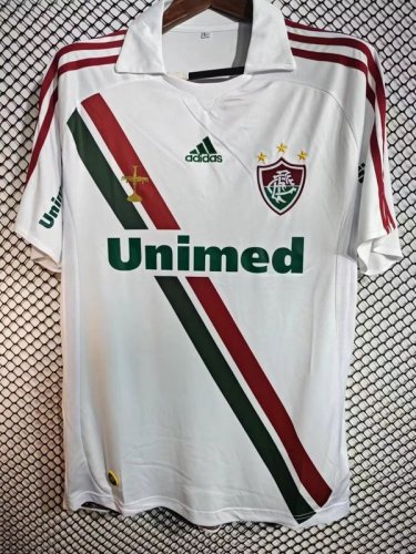 Retro Jersey Fluminense 2010 Away White Soccer Jersey Vintage Football Shirt