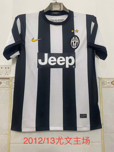 Retro Jersey 2012-2013 Juventus Home Soccer Jersey Vintage Football Shirt