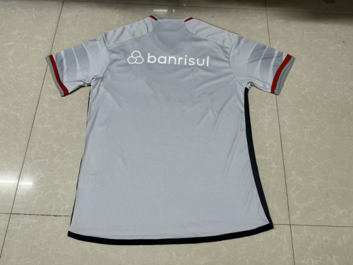 Fans Version 2024-2025 Sport Club Internacional Third Away Grey Soccer Jersey