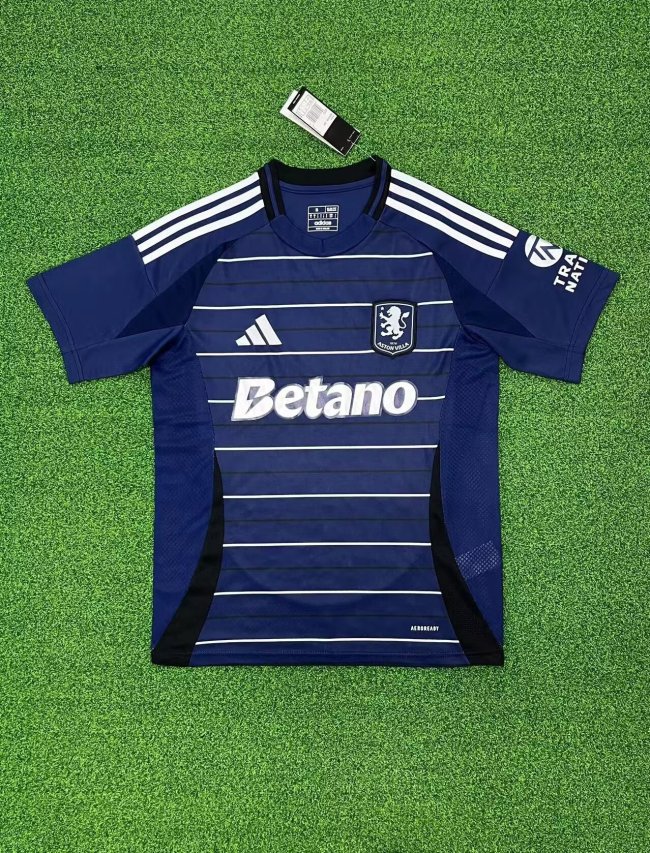 Fan Version 2024-2025 Aston Villa Third Away Football Shirt Soccer Jersey