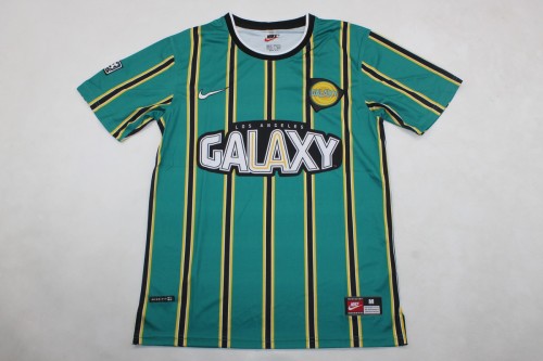 Retro Jersey 1999 Los Angeles Galaxy CIENFUEGOS 10 Green Soccer Jersey Vintage Football Shirt