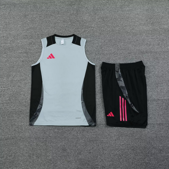 AD Blank Soccer Training Vest and Shorts Football Set