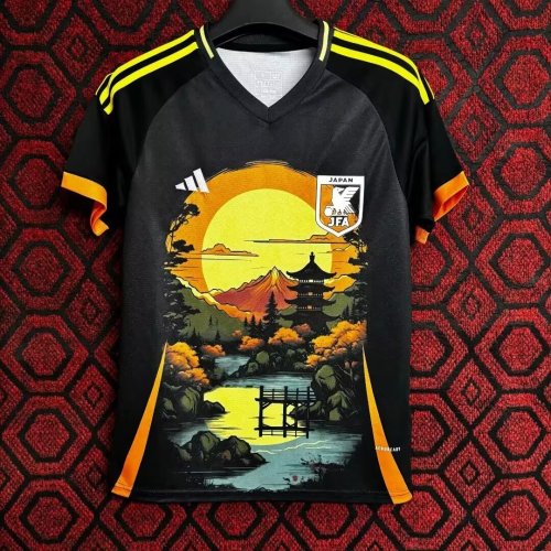 Fan Version Japan 2025 Black/Yellow Special Edition Soccer Jersey Football Shirt