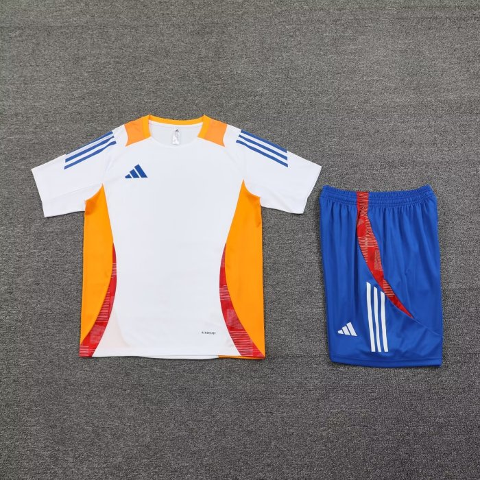 AD Blank Soccer Training Jersey and Shorts Football Set