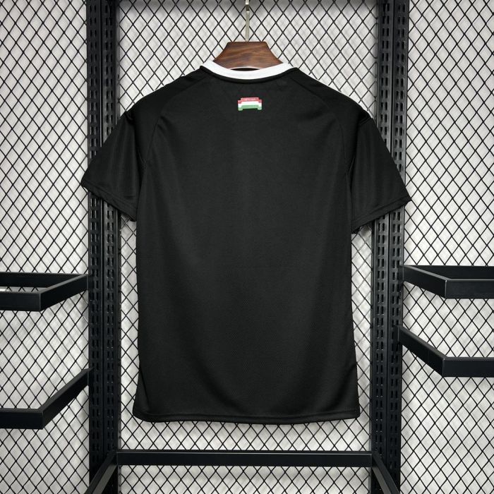 Fan Version 2004-2025 As Roma Black Soccer Training Jersey Football Pre-match Shirt