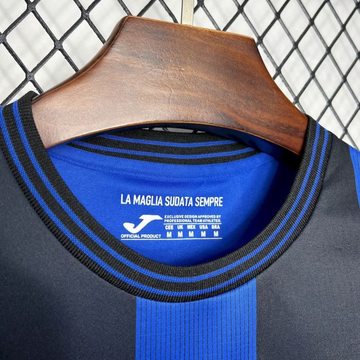 Fan Version 2024-2025 Atalanta Bergamasca Calcio Home Blue Soccer Jersey
