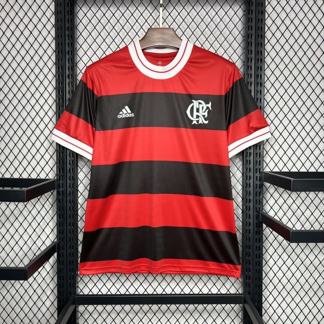 Retro Jersey 2018 Flamengo Commemorative Edition Home Soccer Jersey Vintage Football Shirt