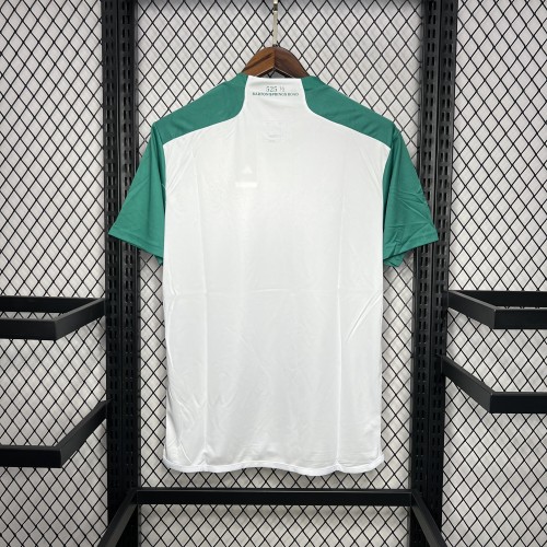Fan Version 2024-2025 Austin Away White Soccer Jersey Football Shirt