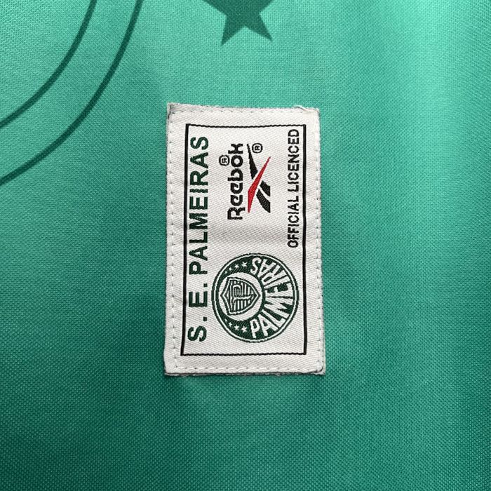 Retro Jersey 1997-1998 Palmeiras Home Soccer Jersey Vintage Football Shirt
