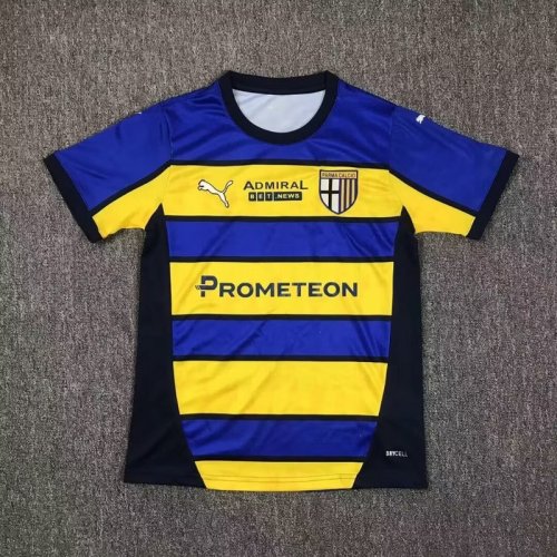 Fan Version 2024-2025 Parma Away Soccer Jersey Football Shirt