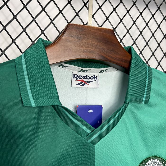 Retro Jersey 1997-1998 Palmeiras Home Soccer Jersey Vintage Football Shirt