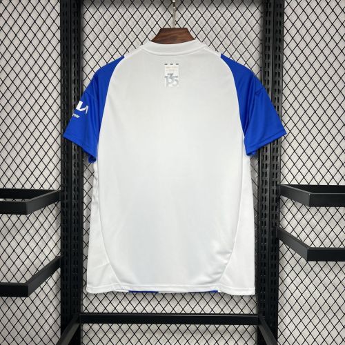 Fan Version 2024-2025 Recreativo de Huelva Home Soccer Jersey Football Shirt