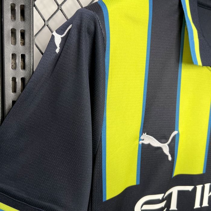 Fan Version Manchester City 2024-2025 Away Soccer Jersey Man City Football Shirt