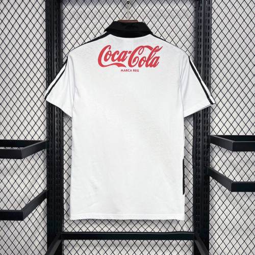 Retro Jersey Vasco Da Gama 1988 Away White Soccer Jersey Vintage Football Shirt