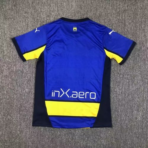 Fan Version 2024-2025 Parma Away Soccer Jersey Football Shirt