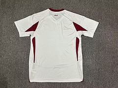 Fan Version 2025 Qatar Away White Soccer Jersey Football Shirt