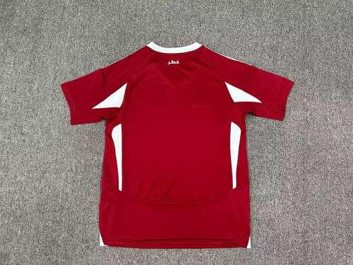 Fan Version 2025 Qatar Home Soccer Jersey Football Shirt