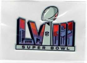 NFL Superbowl  LVIII patches insignes Badge