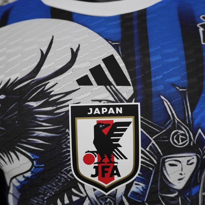 Player Version Japan 2024 Blue/Black/White Special Edition Soccer Jersey Football Shirt