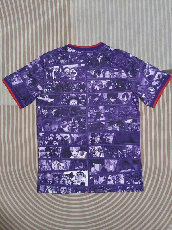 Fan Version Japan 2024 Purple Doraemo Version Soccer Jersey Football Shirt