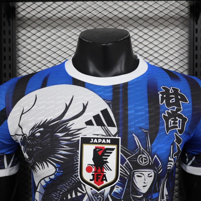 Player Version Japan 2024 Blue/Black/White Special Edition Soccer Jersey Football Shirt