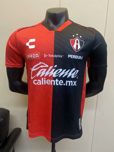 Player Version 2024-2025 Club Atlas Home Soccer Jersey Football Shirt