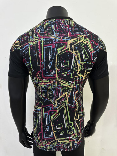 Player Version 2024-2025 Bayer 04 Leverkusen Colorful Special Edition Soccer Jersey Football Shirt