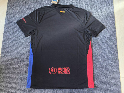 Barca Camisetas de Futbol Fan Version 2024-2025 Barcelona Coldplay Away Black Soccer Jersey