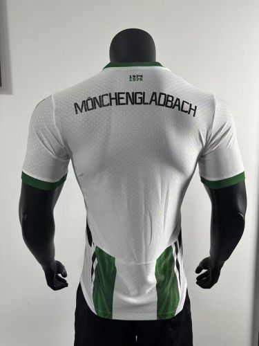 Player Version 2024-2025 Borussia Monchengladbach Home Soccer Jersey Football Shirt