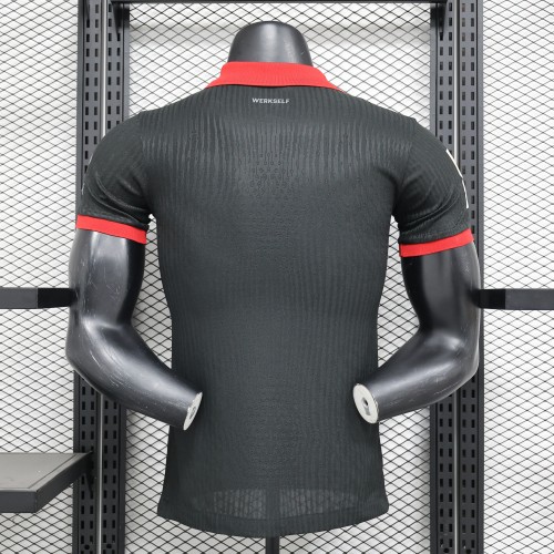 with Bundesliga Patch Player Version 2024-2025 Bayer 04 Leverkusen 120th Anniversary Soccer Jersey Football Shirt